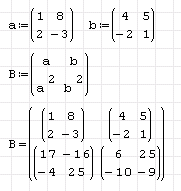Matriz anidada