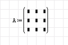 Modelo de matriz 3x3