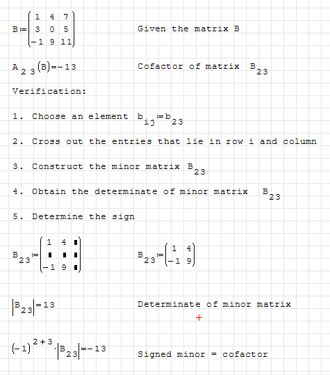 пример cofactor